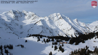 Imagen de vista previa de la cámara web Schröcken - Körbersee